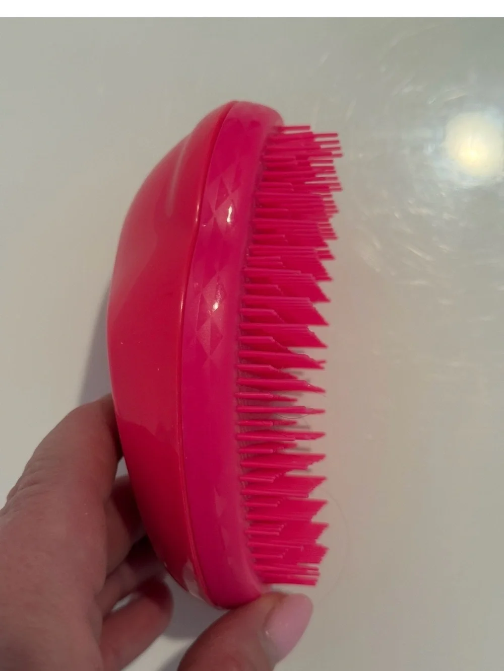 Kids Detangling Hair Brush - Hot Pink No-Pull Hairbrush